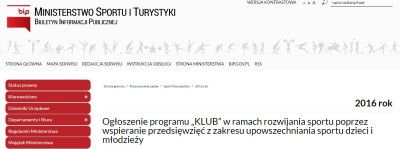 Słupia z ministerialnym wsparciem